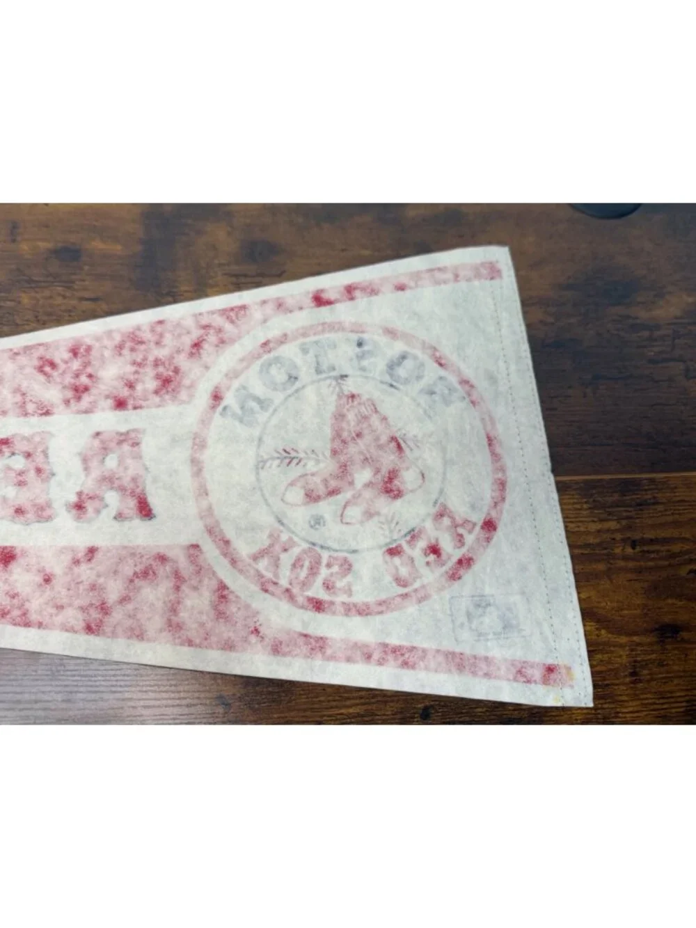 Boston Red Sox Vintage Felt Pennant MLB Sports Memorabilia 30 inches
